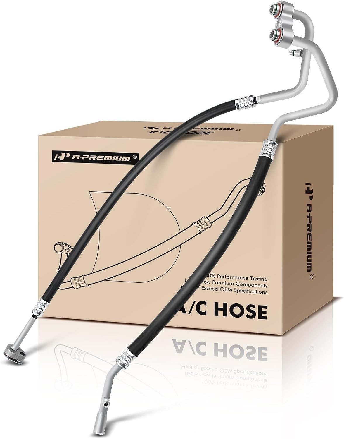 AC Refrigerant Hose Line Assembly Replacement for Ram Trucks