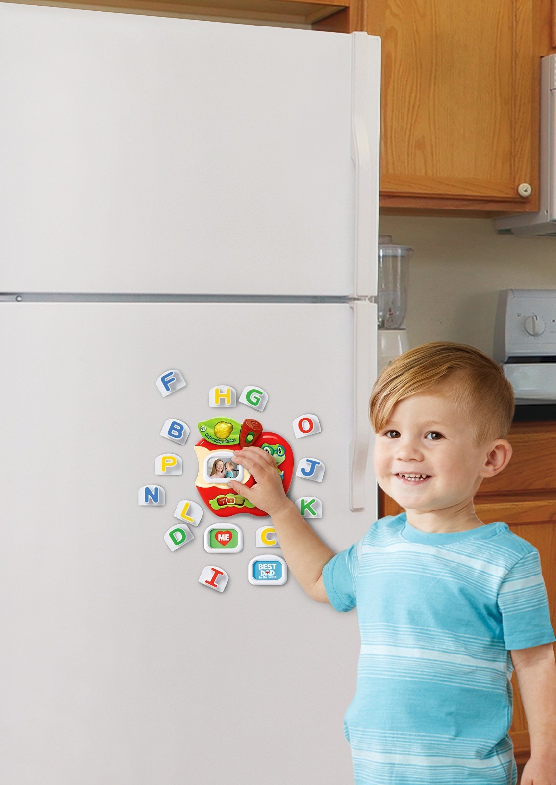 Magnetic Letter Set for Kids – LeapFrog Tad’s Fridge Phonics Educational Toy