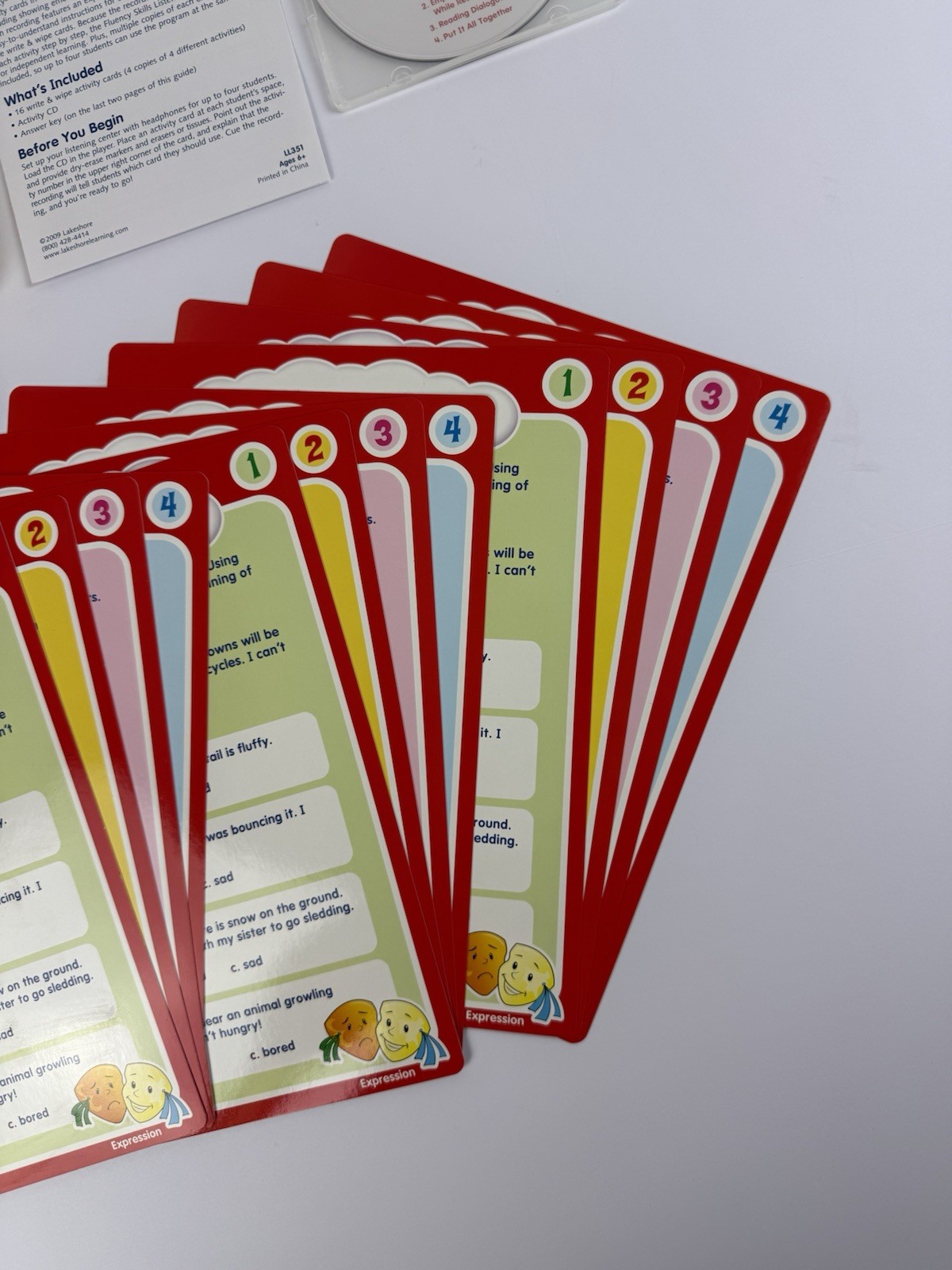 Lakeshore Learning Center Fluency Skills Expression Age 6+ LL351 Home School