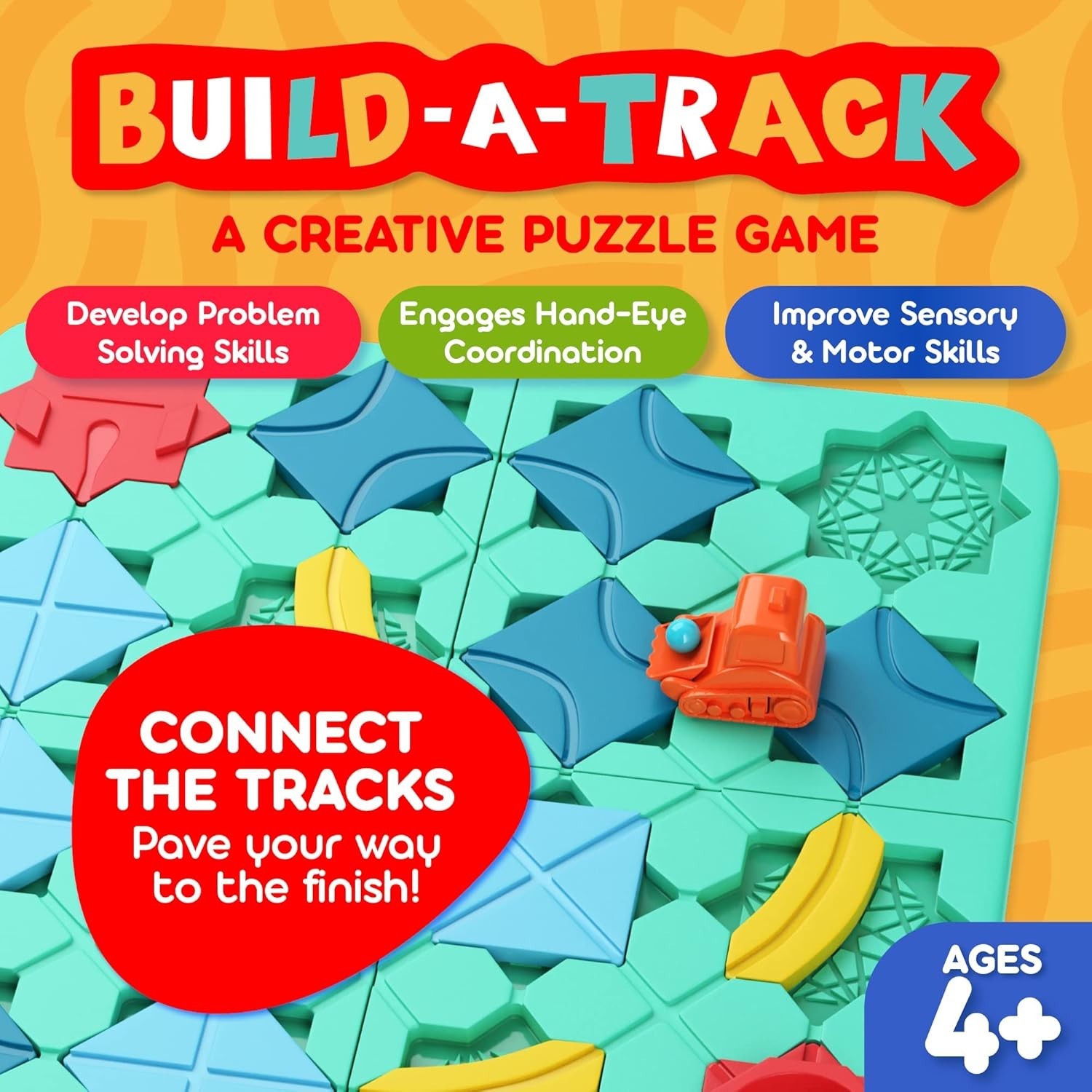 STEM Board Games for Kids Ages 4-8, Logic Puzzles for Kids Toys for 4 5 6 7 8 Ye