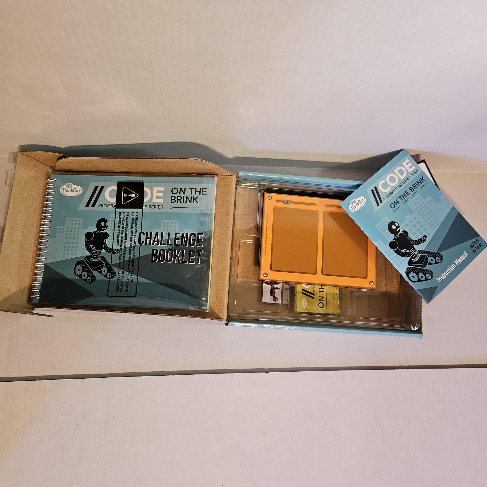 Code Programming Game Series ON THE BRINK Core Coding Concept Thinkfun