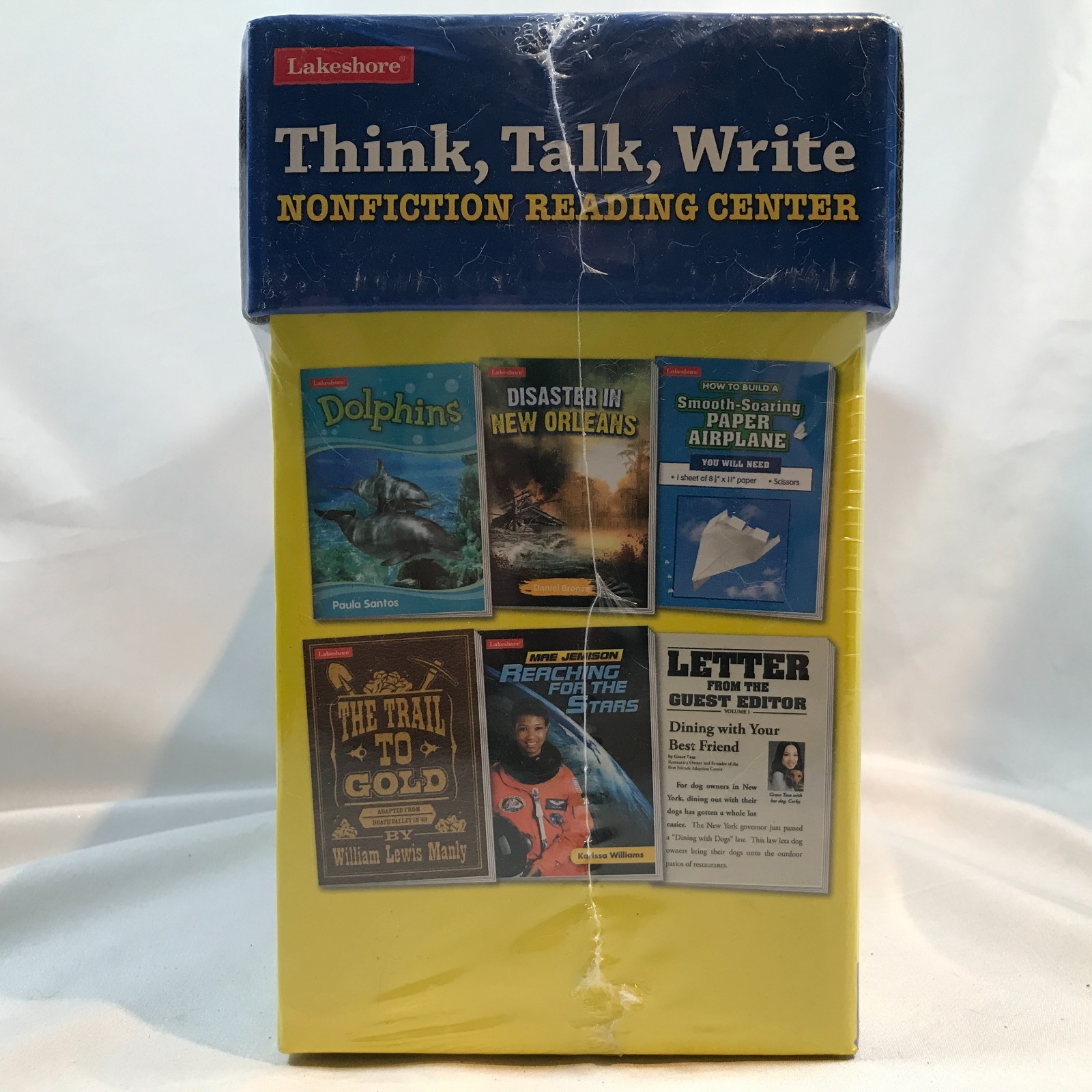 Lakeshore Think talk Write Nonfiction Reading Center Grade 2 36 Books Sealed