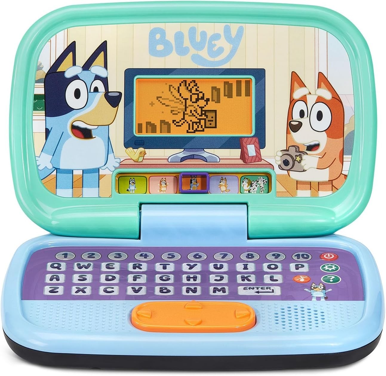 Bluey Game Time Laptop Kids Educational Toy Games for Ages 3 plus