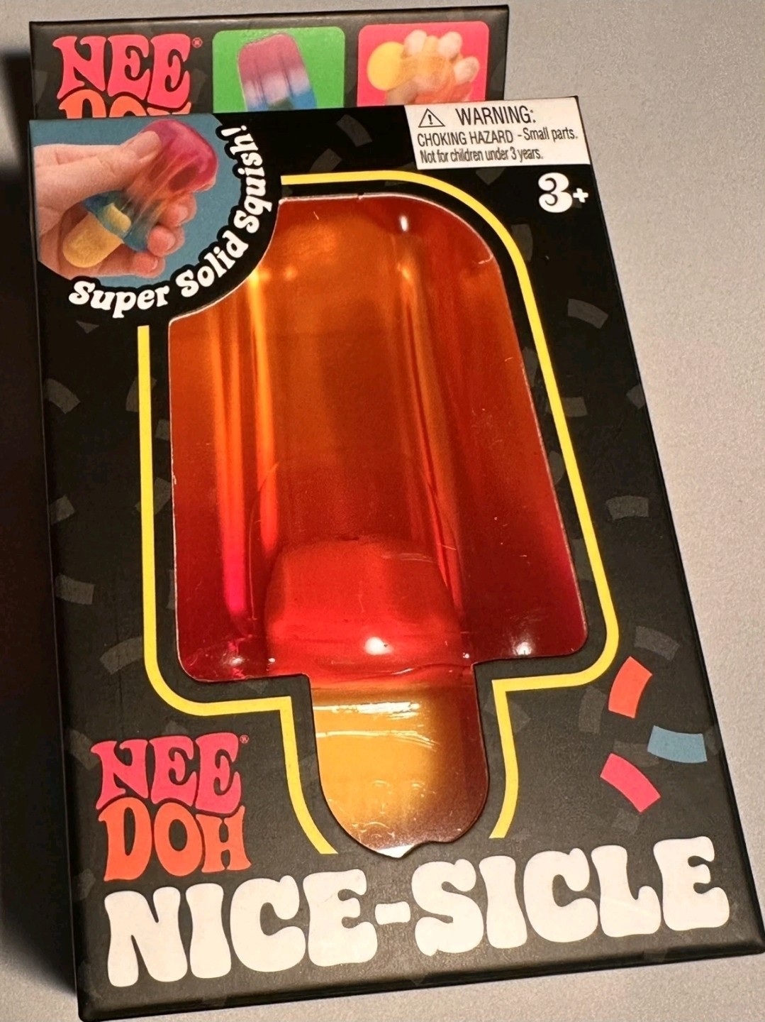 RARE! NEW, AUTHENTIC, SEALED NeeDoh Nice-Sicle– hard to find! – Orange