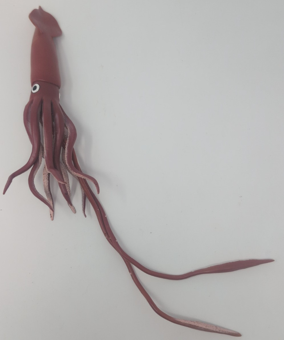 Giant Squid Figure Safari Ltd. 1998 Monterey Bay Aquarium Sea Life CHECK PHOTOS!