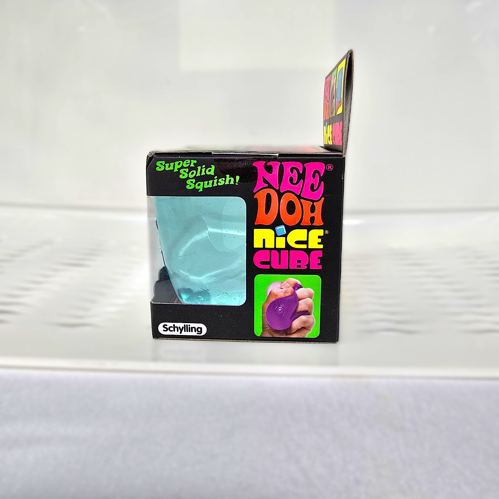 Authentic NeeDoh Nice Cube 🧊✨ Super Solid Squish Sensory Squeeze Toy 2.25″ NEW