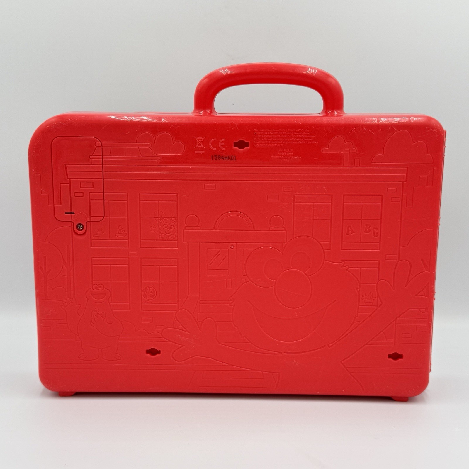 Sesame Street Elmo’s Learning Letters Bus Activity Board Red – COMPLETE & WORKS!