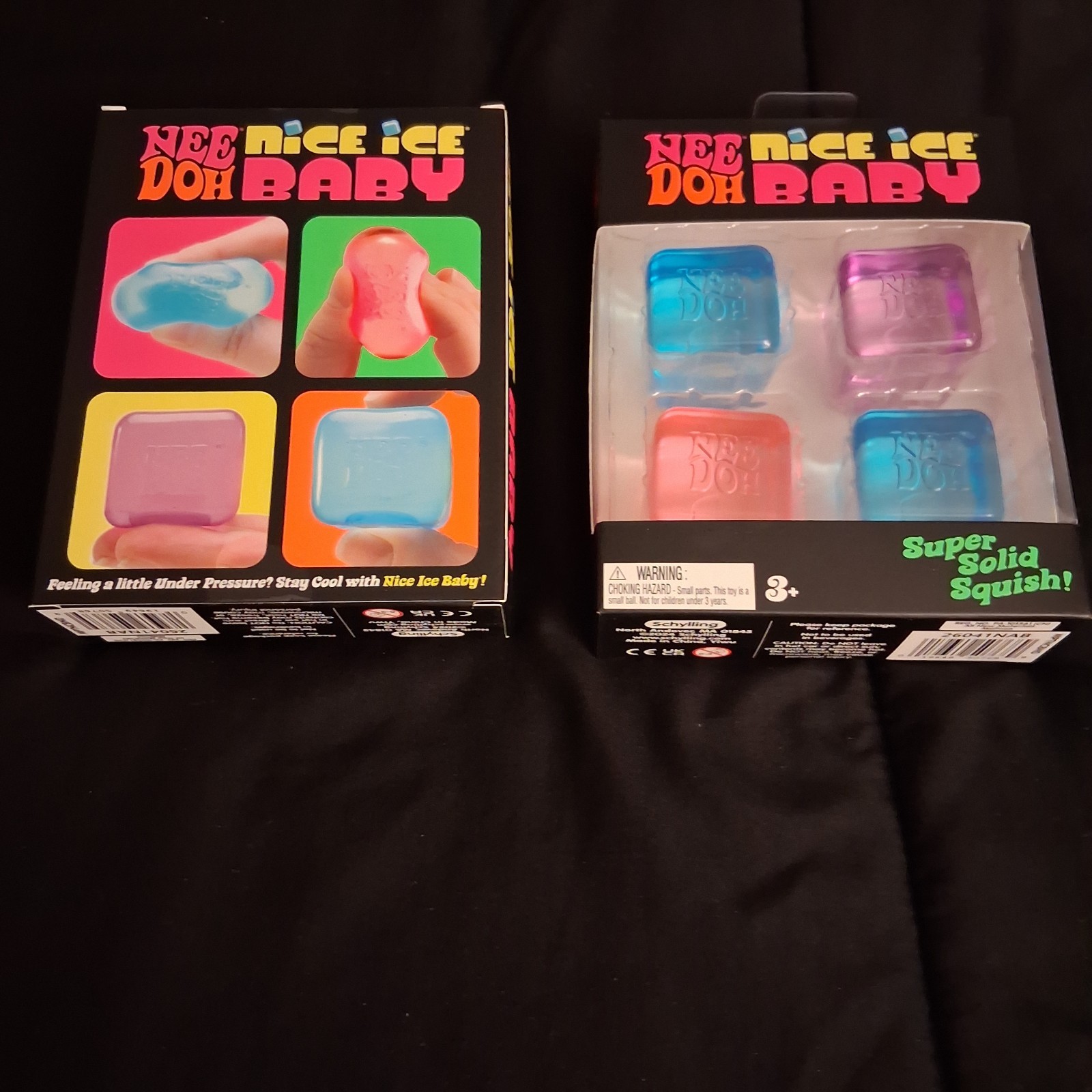 BRAND NEW ~ 4 Pack SEALED Needoh Nice Ice Baby Bundle (Mini Nice Cubes)