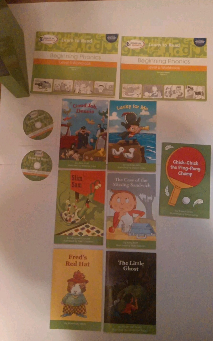 Hooked on Phonics Learn to Read complete set 8 levels