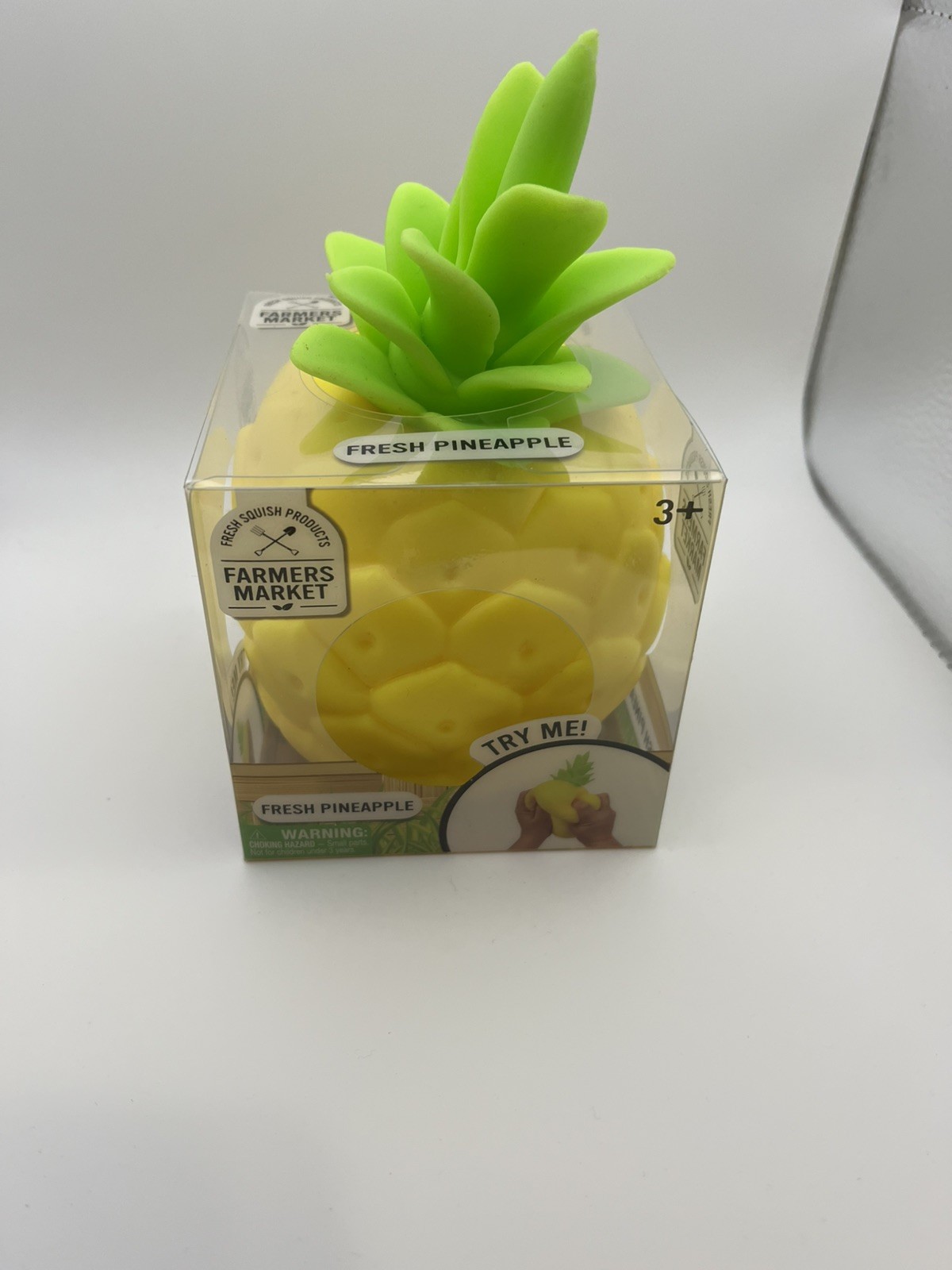 Sunny Days Pineapple Squishy Toy Jumbo Squeezy Fresh Market Stress Sensory