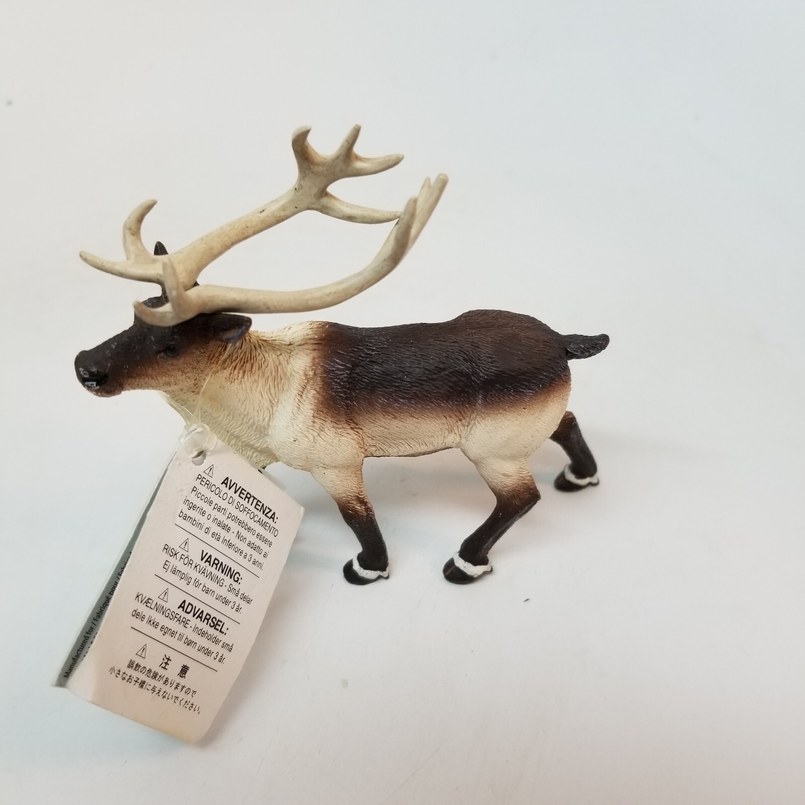 REINDEER Animal Figurine Safari Ltd. toy North American Wildlife with Tag
