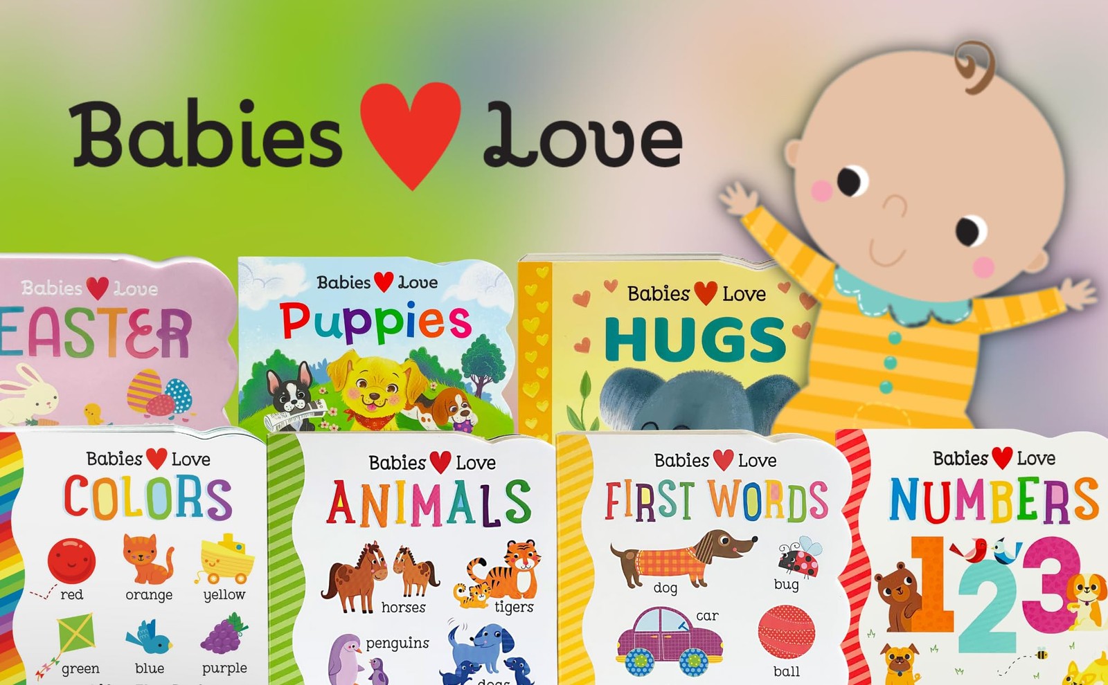 Babies Love Numbers – A First Lift-a-Flap Board Book for and Toddlers…
