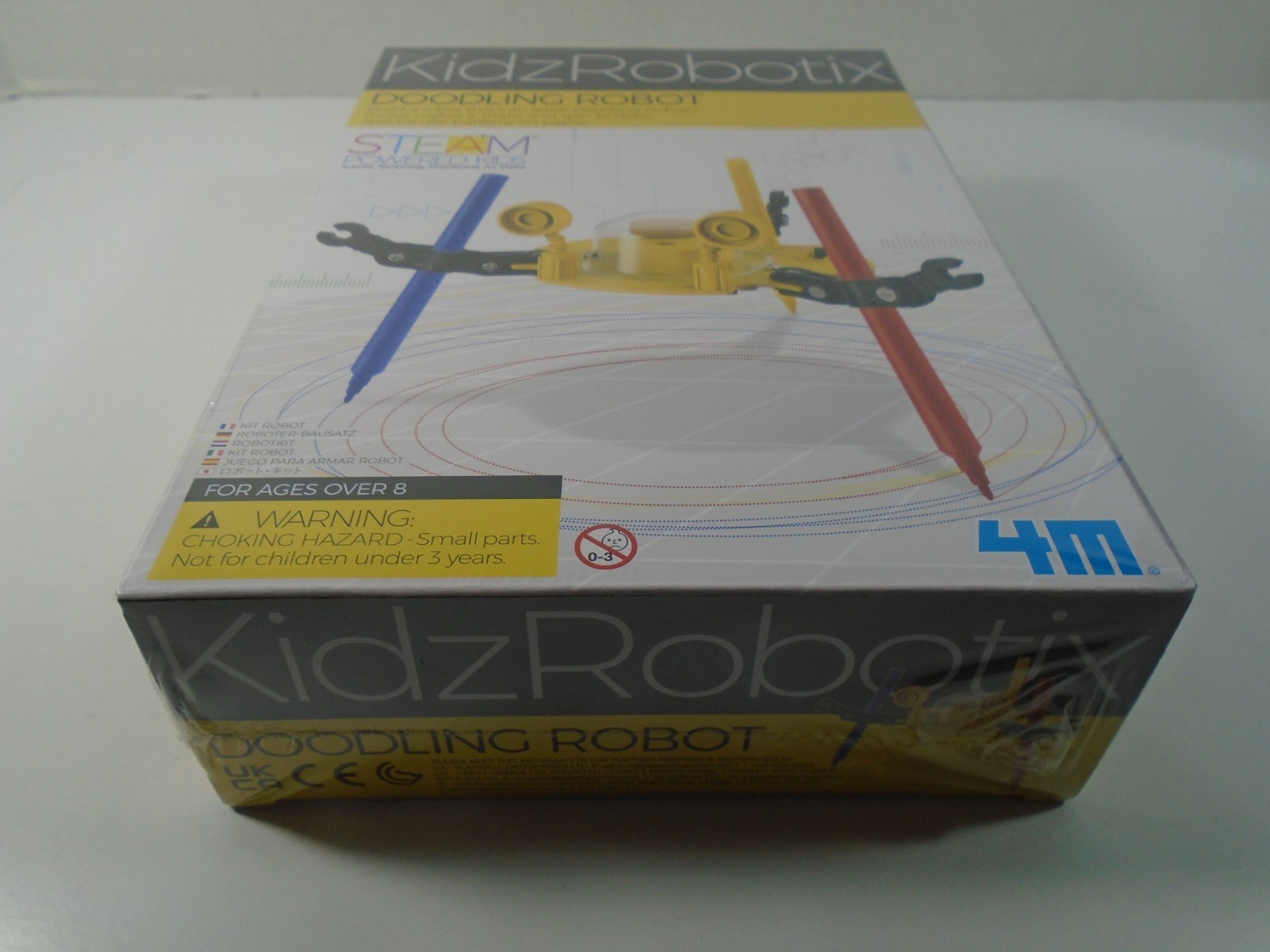 2019 4M KIDZ ROBOTIX–DOODLING ROBOT KIT (NEW)