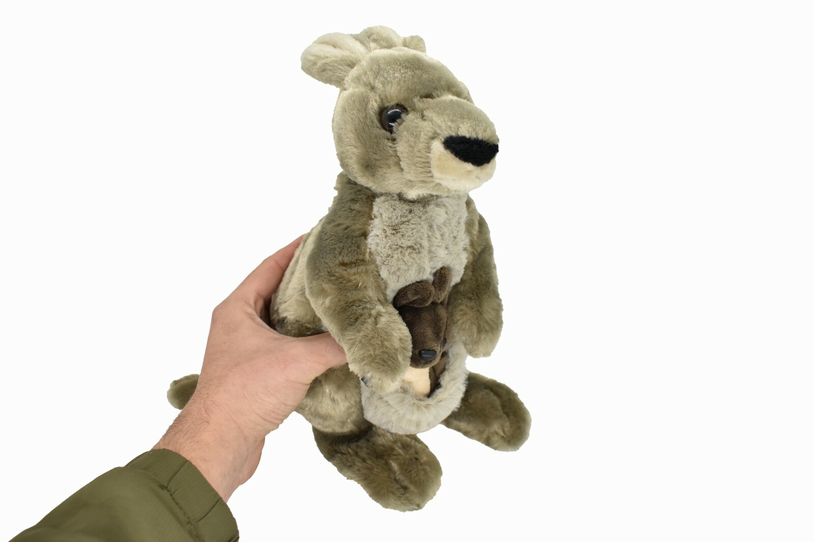 Kangaroo, with Baby Realistic Cute Stuffed Animal Plush Toy, Kids 12″ F057