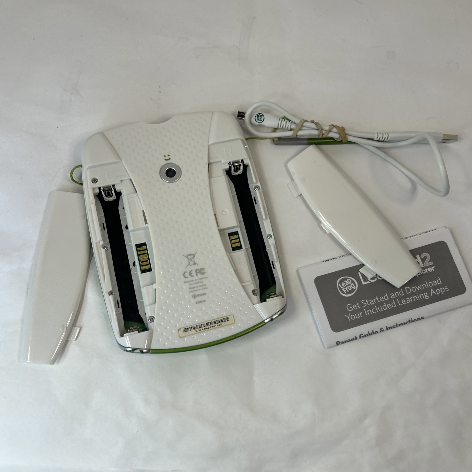 LeapFrog LeapPad2 Explorer Kids Learning Tablet Green No Games Read