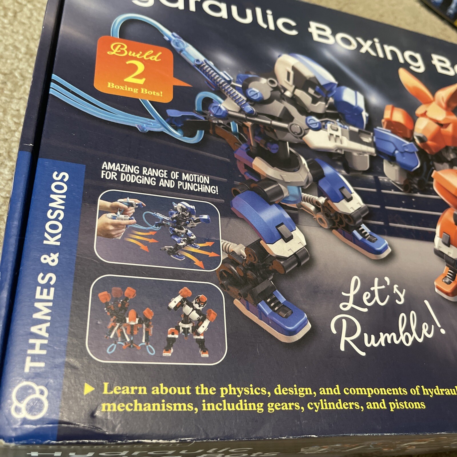 HYDRAULIC BOXING BOTS Stem Experiment Kit – Thames & Kosmos