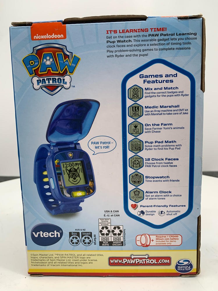 VTech PAW Patrol Learning Pup Watch – Chase Baby and Toddler Toys