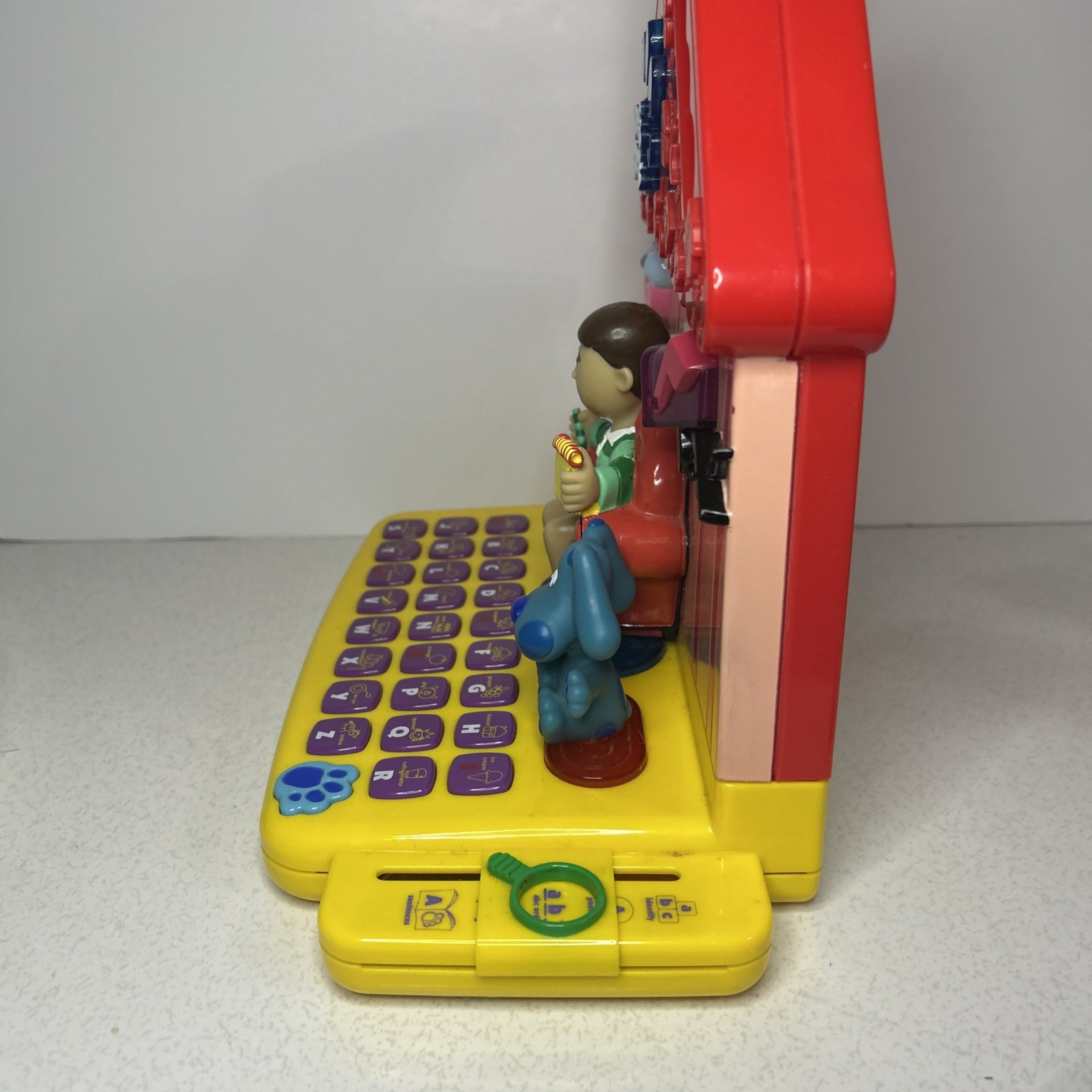 Vintage Blues Clues Steve ABC Learning house Keyboard For Parts And Repair