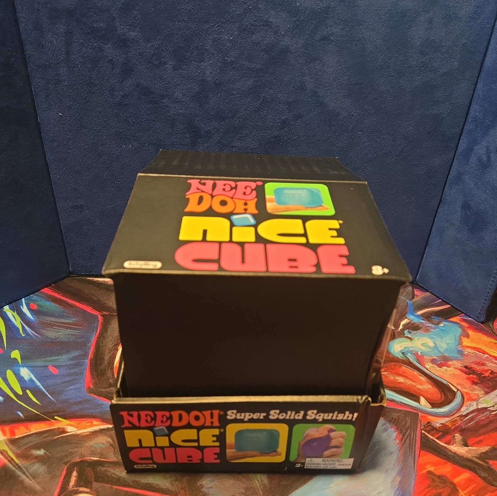 12x New NeeDoh Nice Cube Super Solid Squish Cube Case Nee Doh
