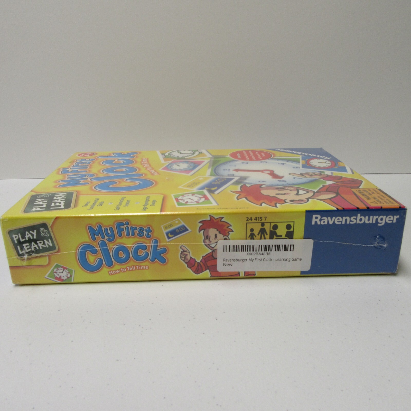 Ravensburger My First Clock – Learning Game of How to Tell Time – Complete