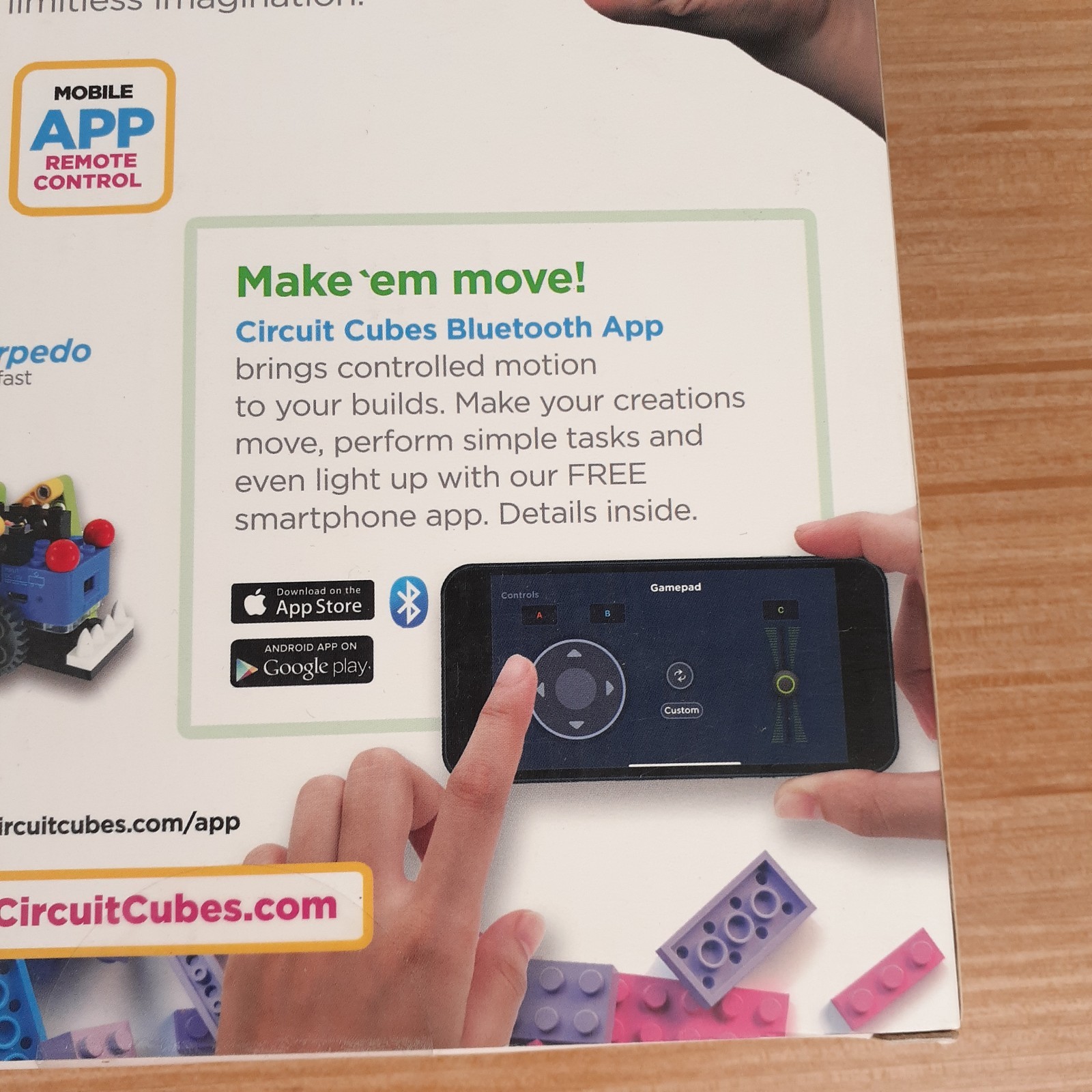 Circuit Cube Monster Maker Kit Bluetooth Remote Control Motors Robotics STEM
