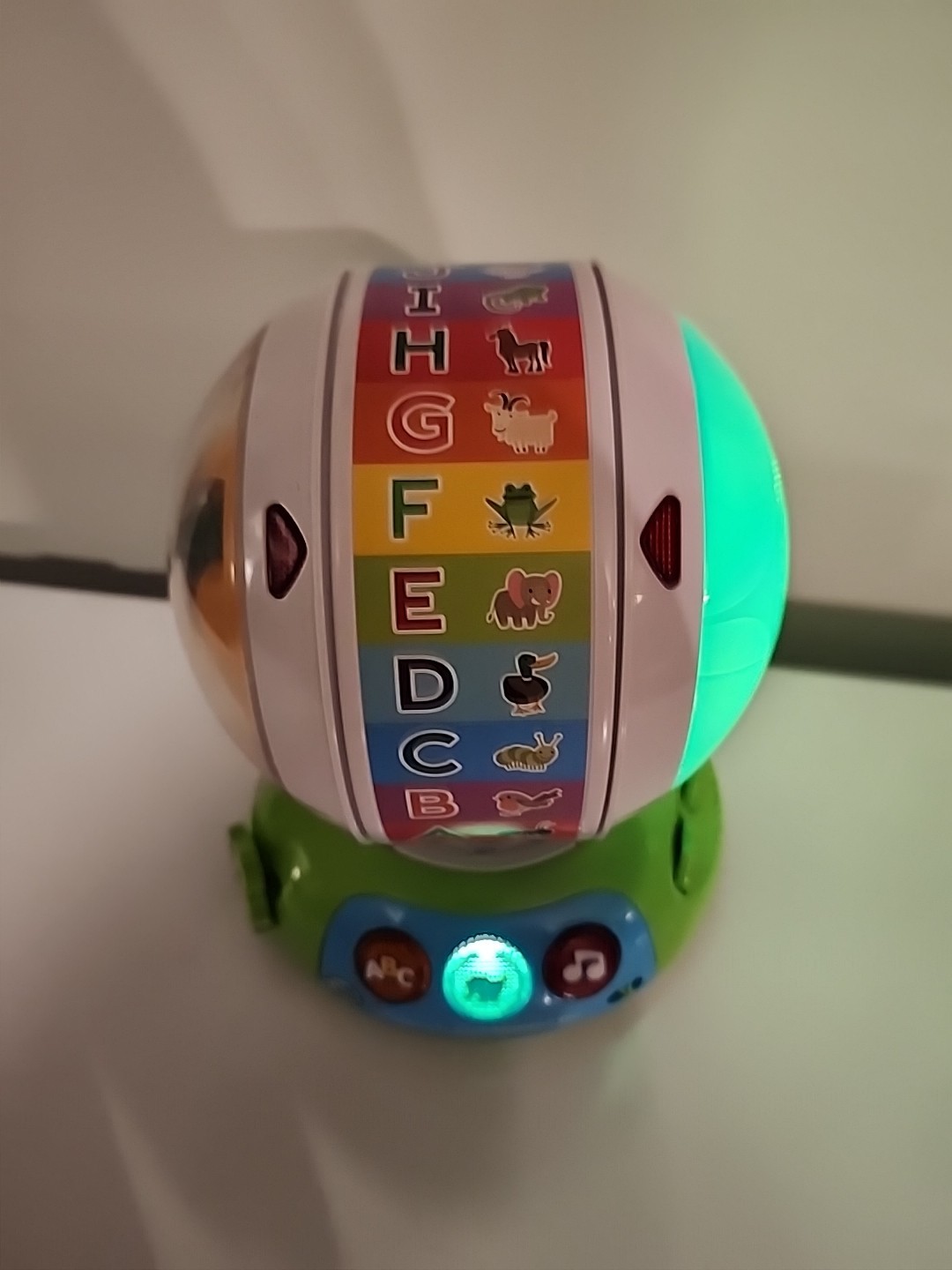 Leapfrog Spin And Sing Alphabet Zoo For Ages 6 Months To 36 Months Blue
