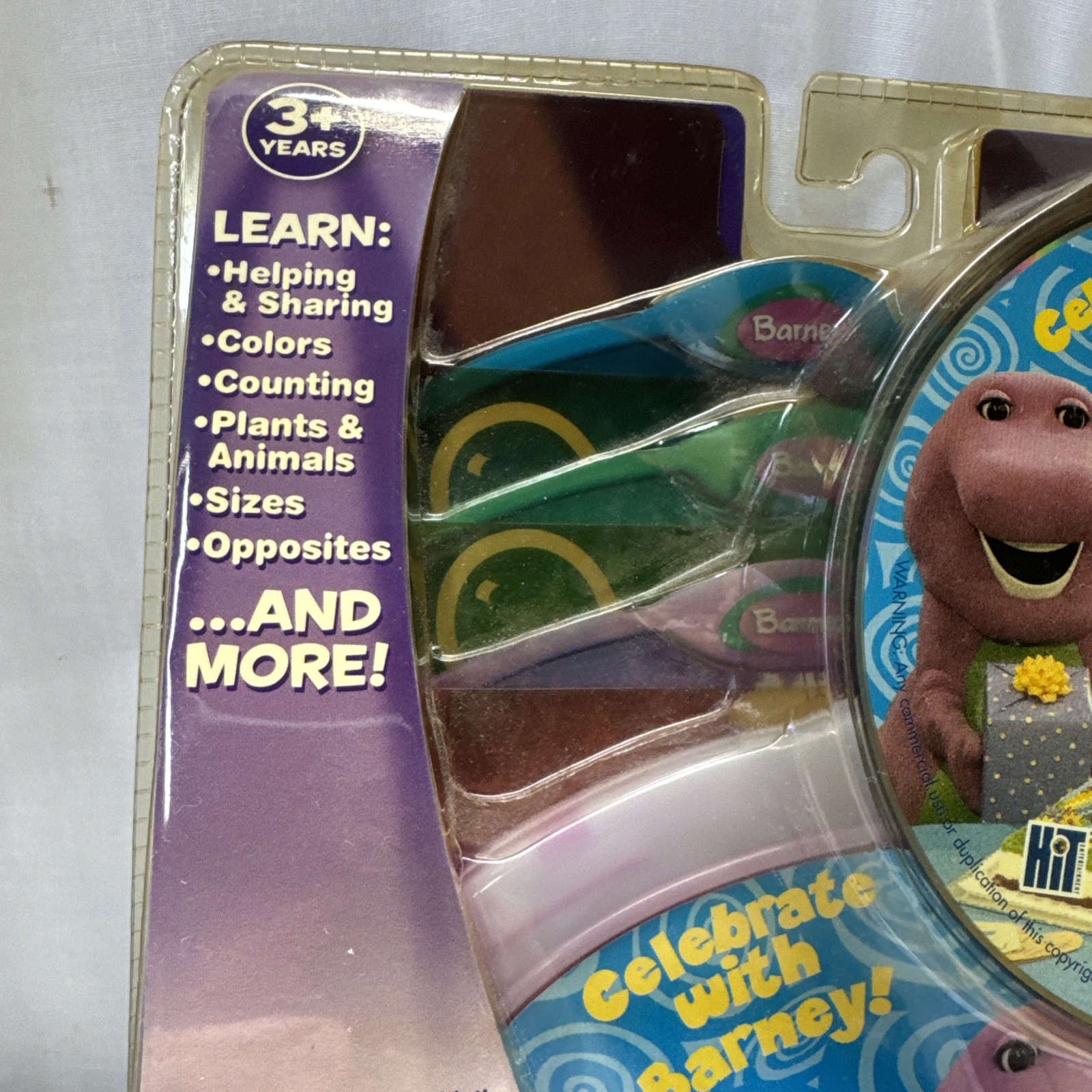 Fisher Price InteracTV Barney and Friends Kids DVD Based Learning System BN15