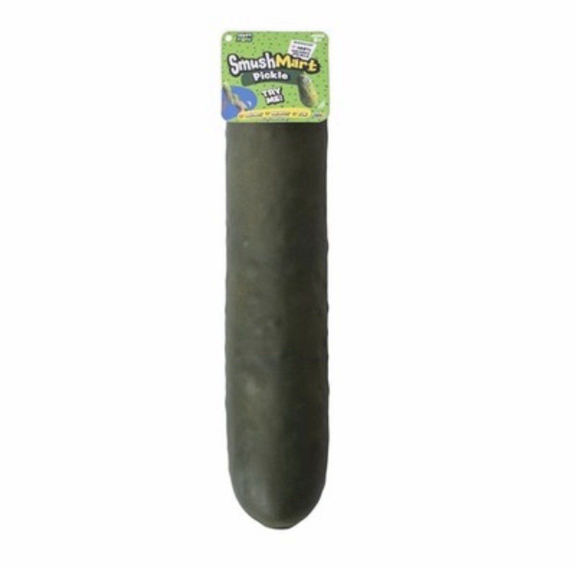 SmushMart Pickle Tactile Squeeze Toy, Green, Ages 4-7 to 17+ Years, 2023