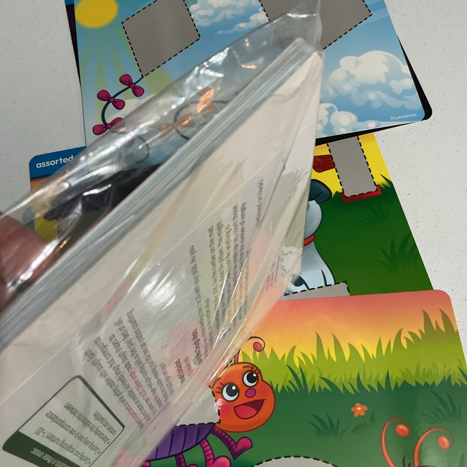 Lakeshore Learning Dough Mats Learn To Count & Shapes Lot