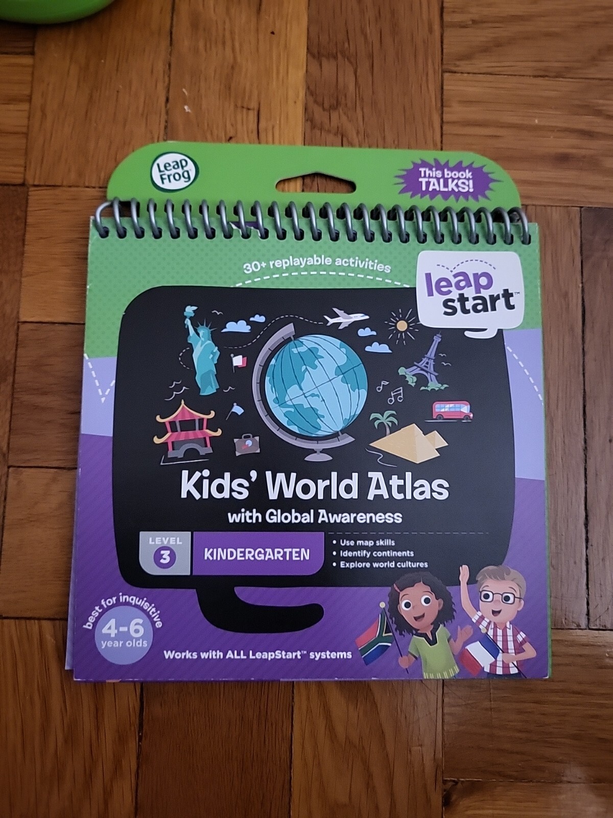 LeapFrog LeapStart Kids’ World Atlas and Global Awareness Kindergarten Level 3