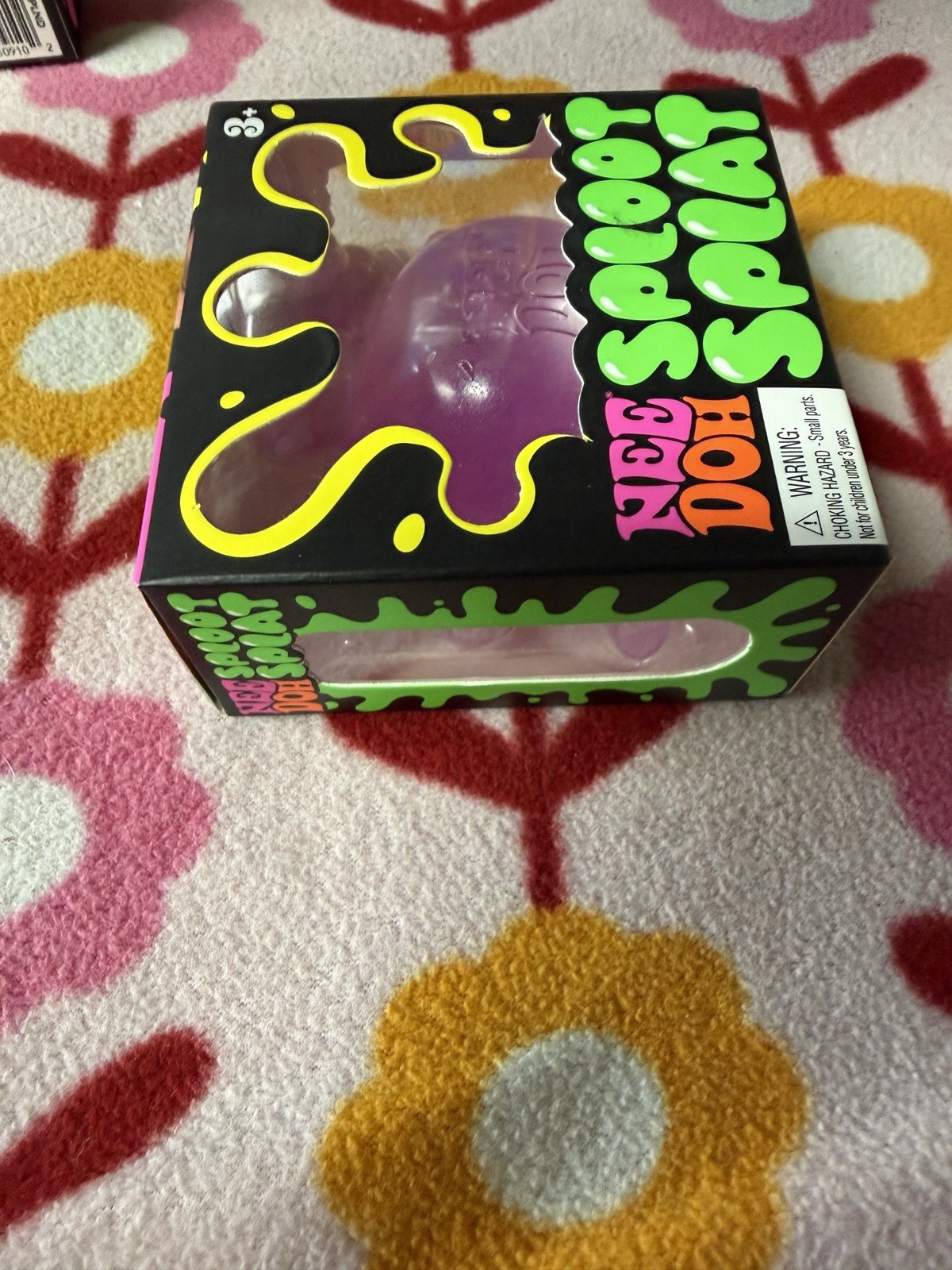 Purple NeeDoh 💜 SPLOOT SPLAT Nee Doh Splatter Fidget Squishy 🚚Free Delivery