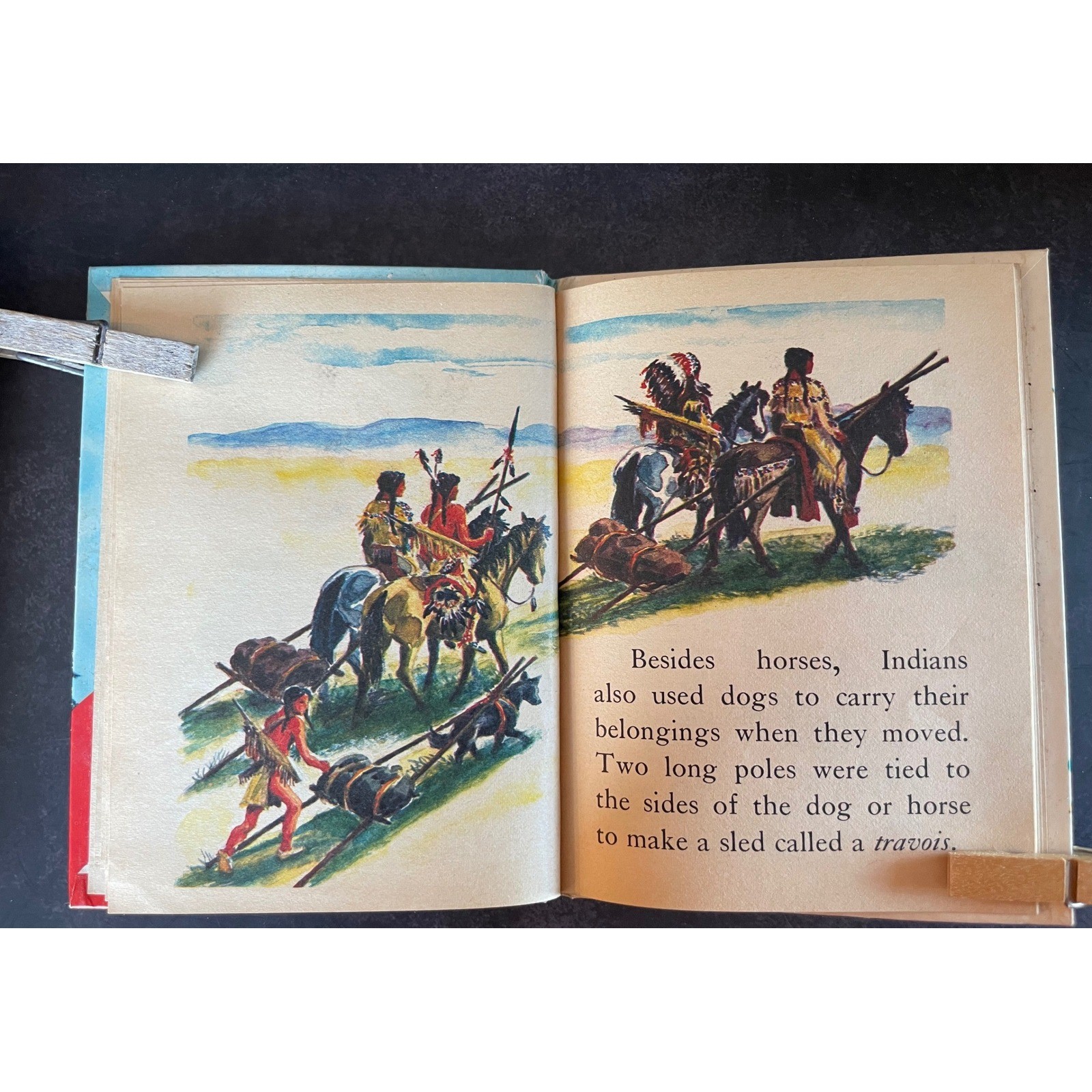 My Indian Book Rand McNally Publisher Start Right Elf Book Illustrated 1968