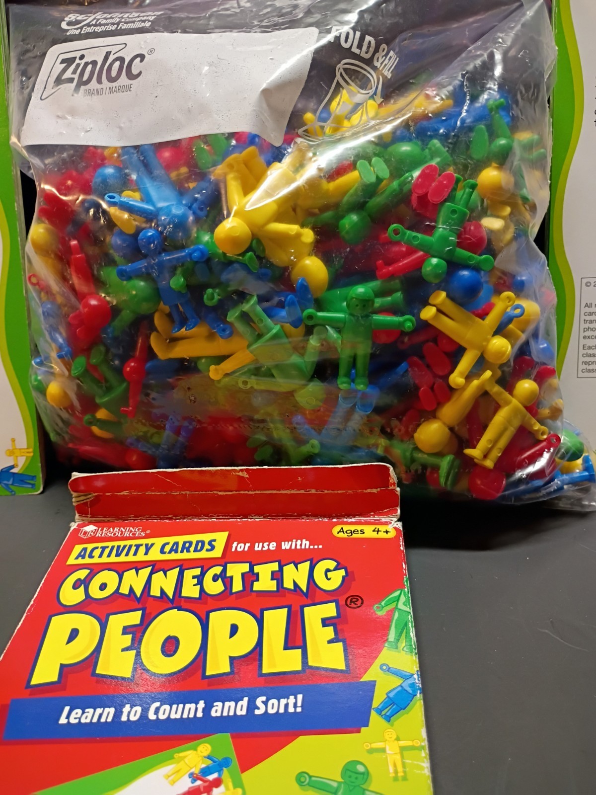 Connecting People Learning Resources Math 270 Pc Primary Colors And Card Set