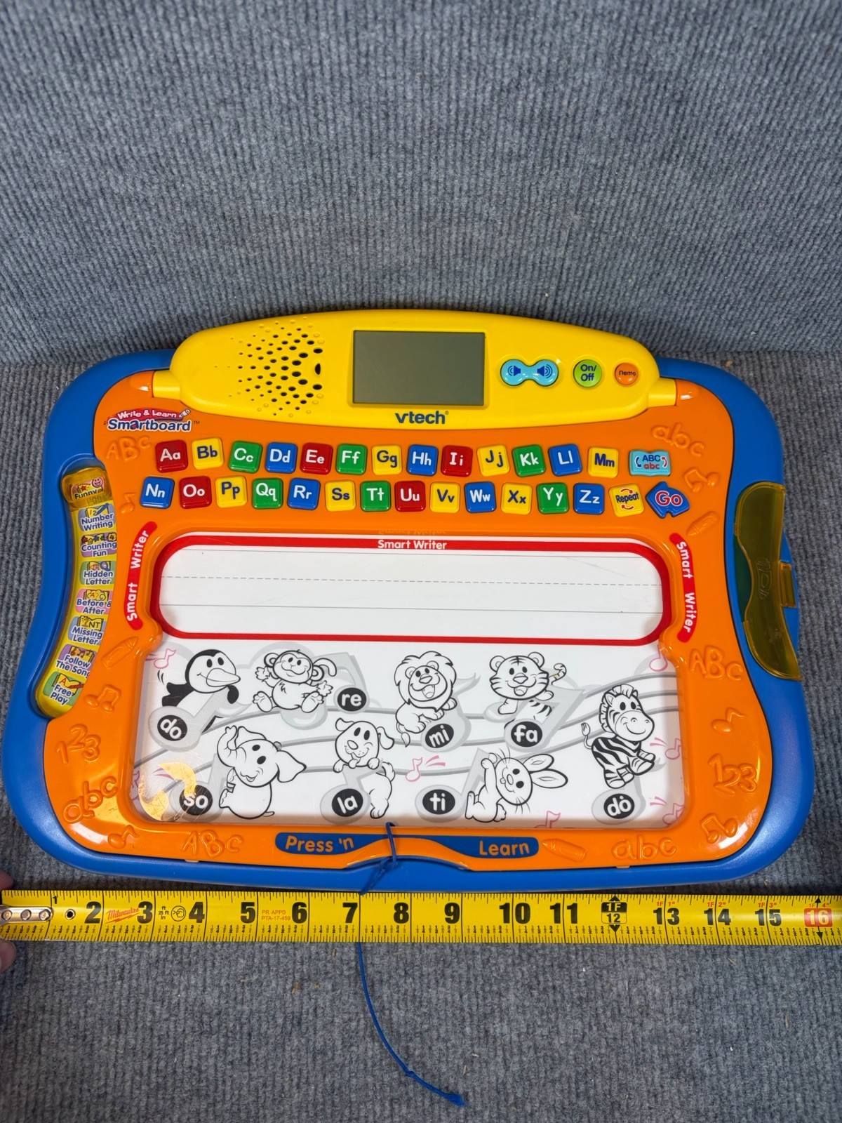 Rare 2004 VTech Write & Learn Smartboard Interactive Learning ABC 123 Toy Tested