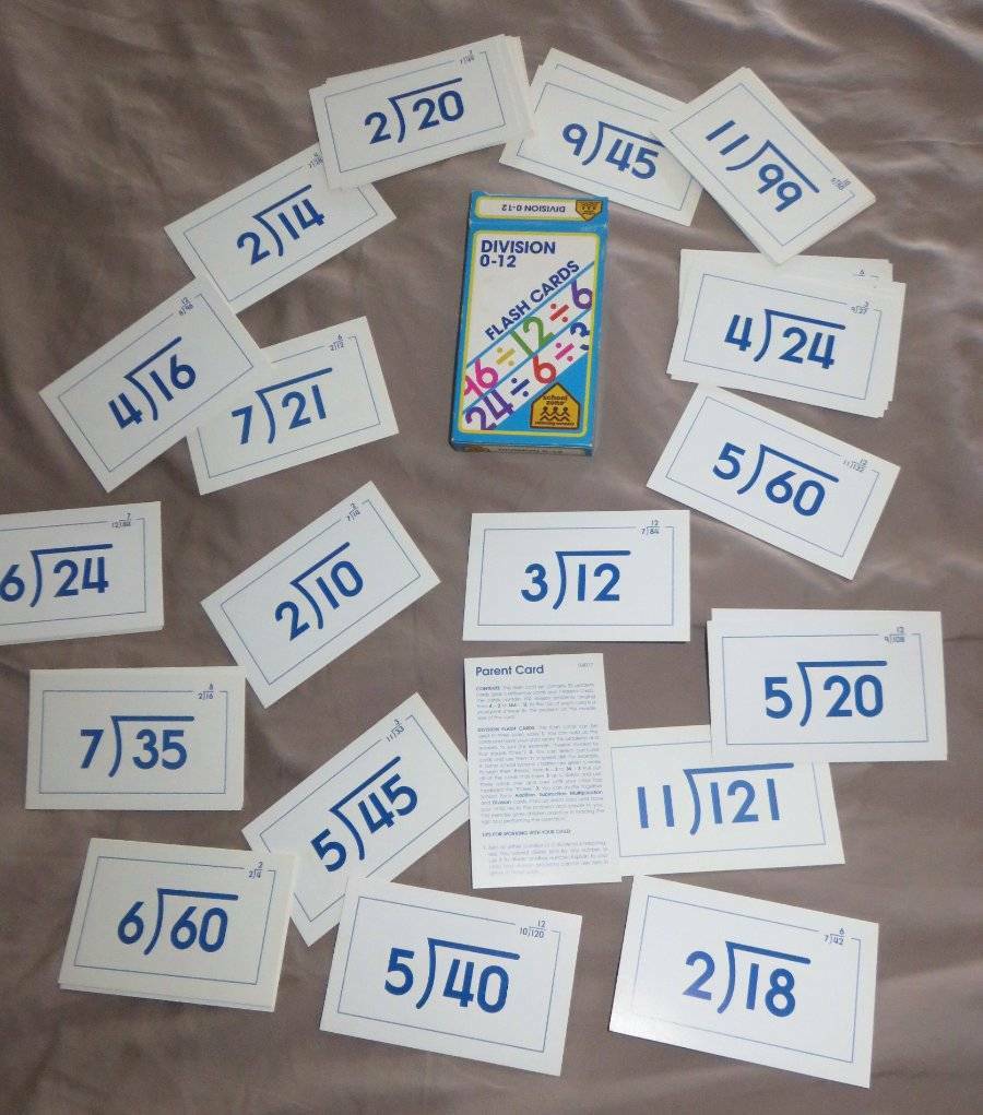 Big Mixed LOT Educational FLASH CARDS Addition Phonics 1st Words Division Teach