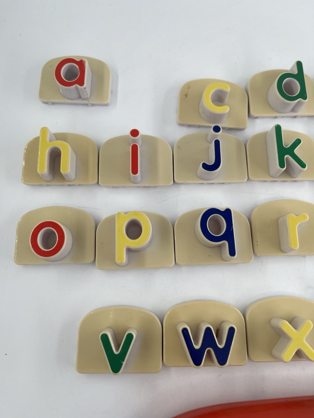 Vintage Leap Frog Word Whammer Fridge Phonics with 25 Alphabet Letters Tested