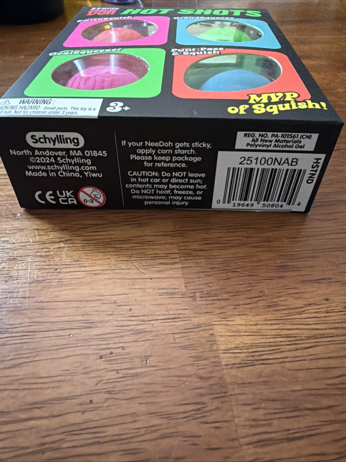 NeeDoh Teenie Hot Shots [Baseball, Soccer, Football, Basketball] New In Box