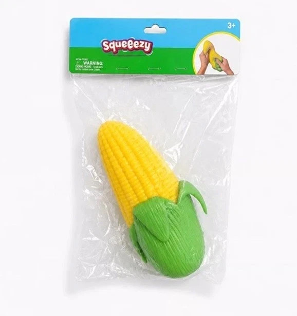 Sunny Days Jumbo Squeezy Sweet Corn 🌽 TikTok Squishy Stress Toymendous New
