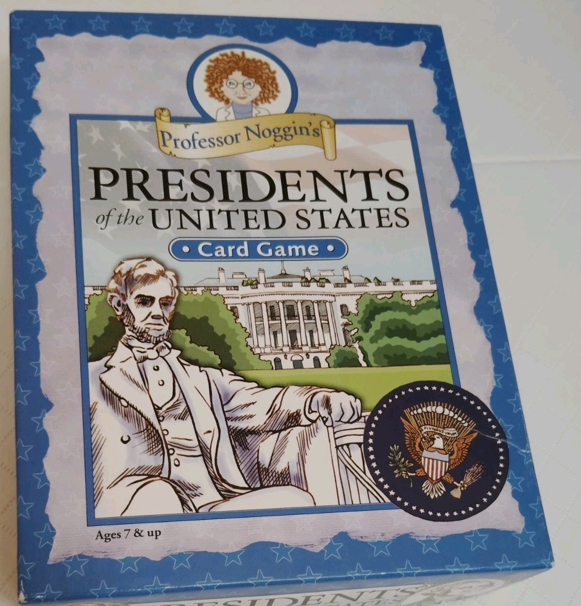 Professor Noggin’s Presidents of the United States Card Game ages 7+ 2-8 players