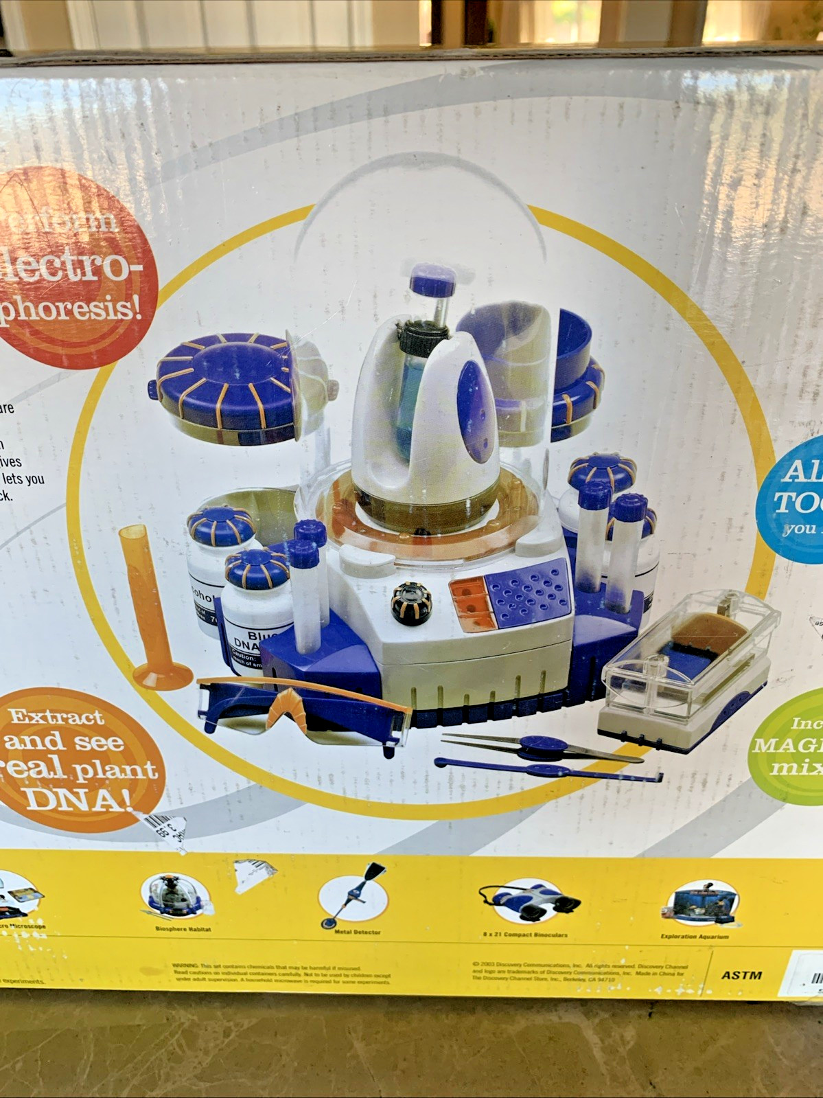 Discovery Kids Ultimate Labs DNA Explorer Science STEM Kit Age 10+ Open Box READ