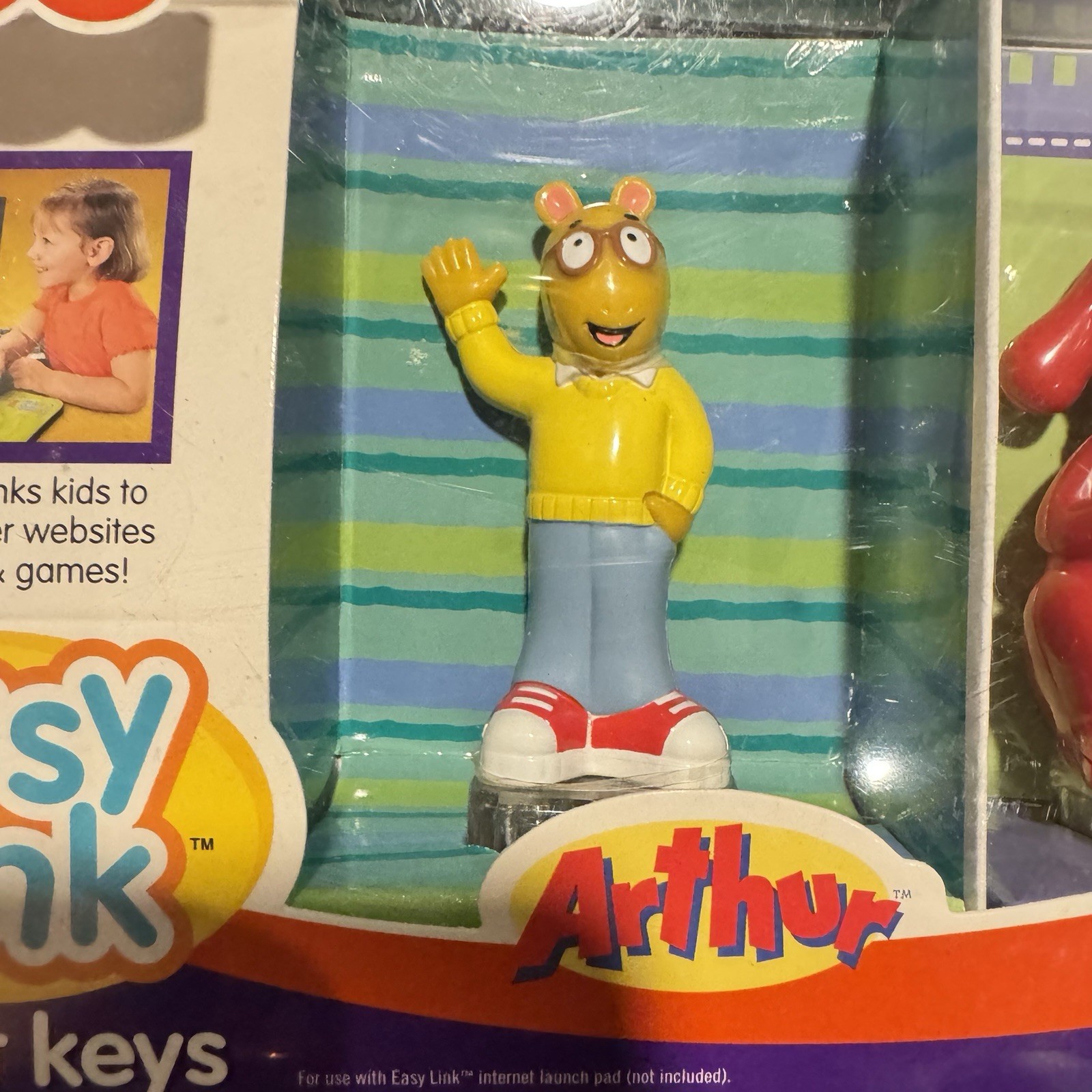 Fisher-Price EASY LINK Arthur/Clifford & Barney/Wiggles Smart Keys New (READ)
