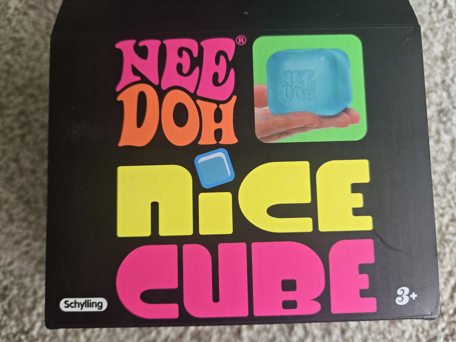 NEW Real rare Viral NeeDoh Nice Cube Full Box 12 Authentic Factory Sealed Cube