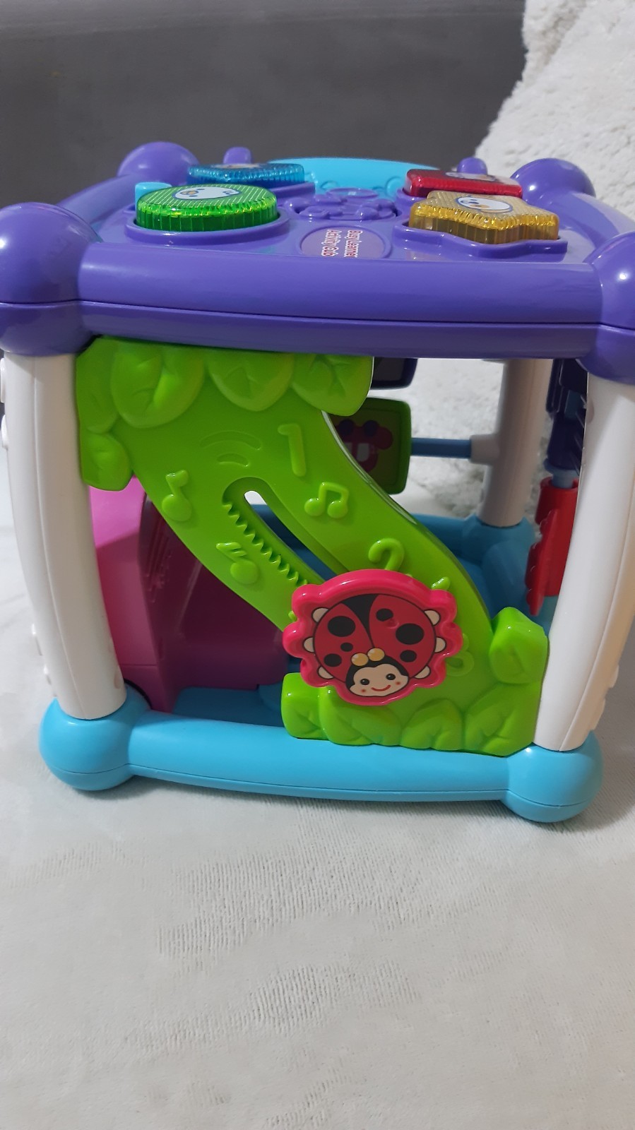 VTech Busy Learners Activity Cube Electronic Interactive Learning Toy 6m-3y