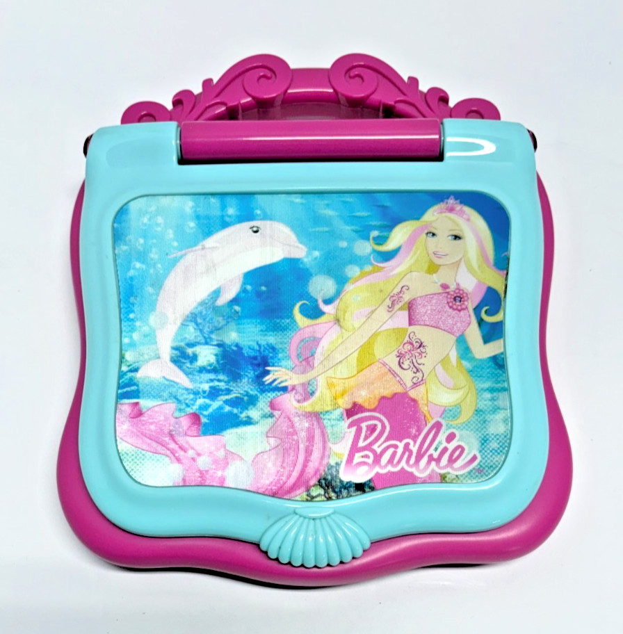 Barbie Little Learning Laptop Oregon Scientific Mermaid Edition – WORKING