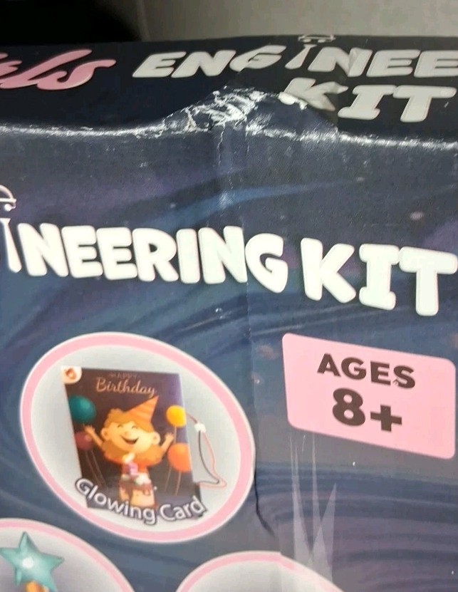 Girls Engineering Kit ~ 100+ STEM Projects for Ages 8+ Butterfly Edufields NEW