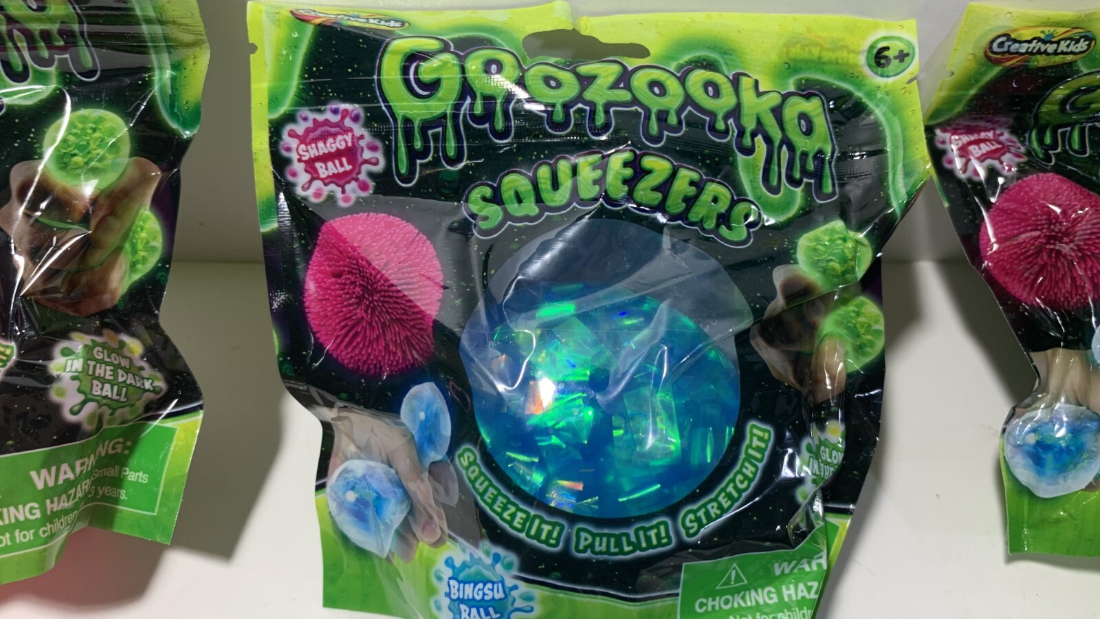 Goozooka Squeezers Brand New LOT OF 3 Creative Kids Toys Brand New in Packaging!