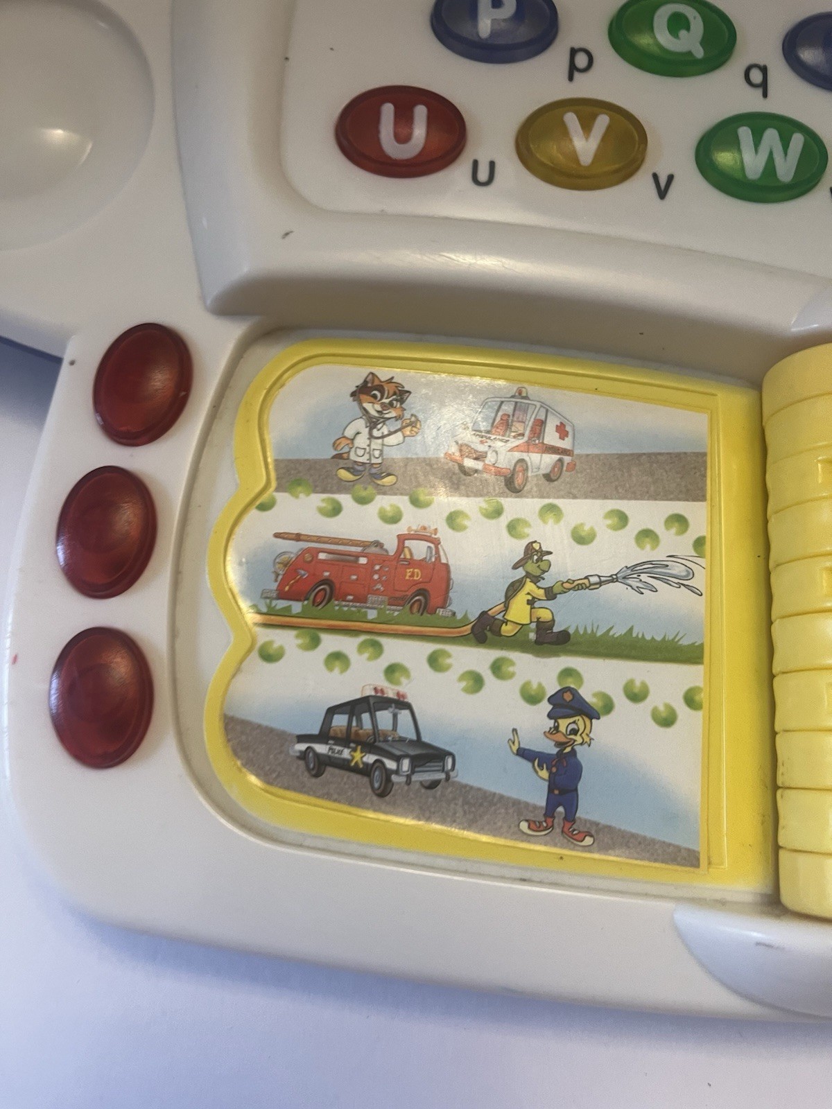 Leapfrog Telephonics Learning ABC Alphabet Letters Words & Sounds *No Telephone*