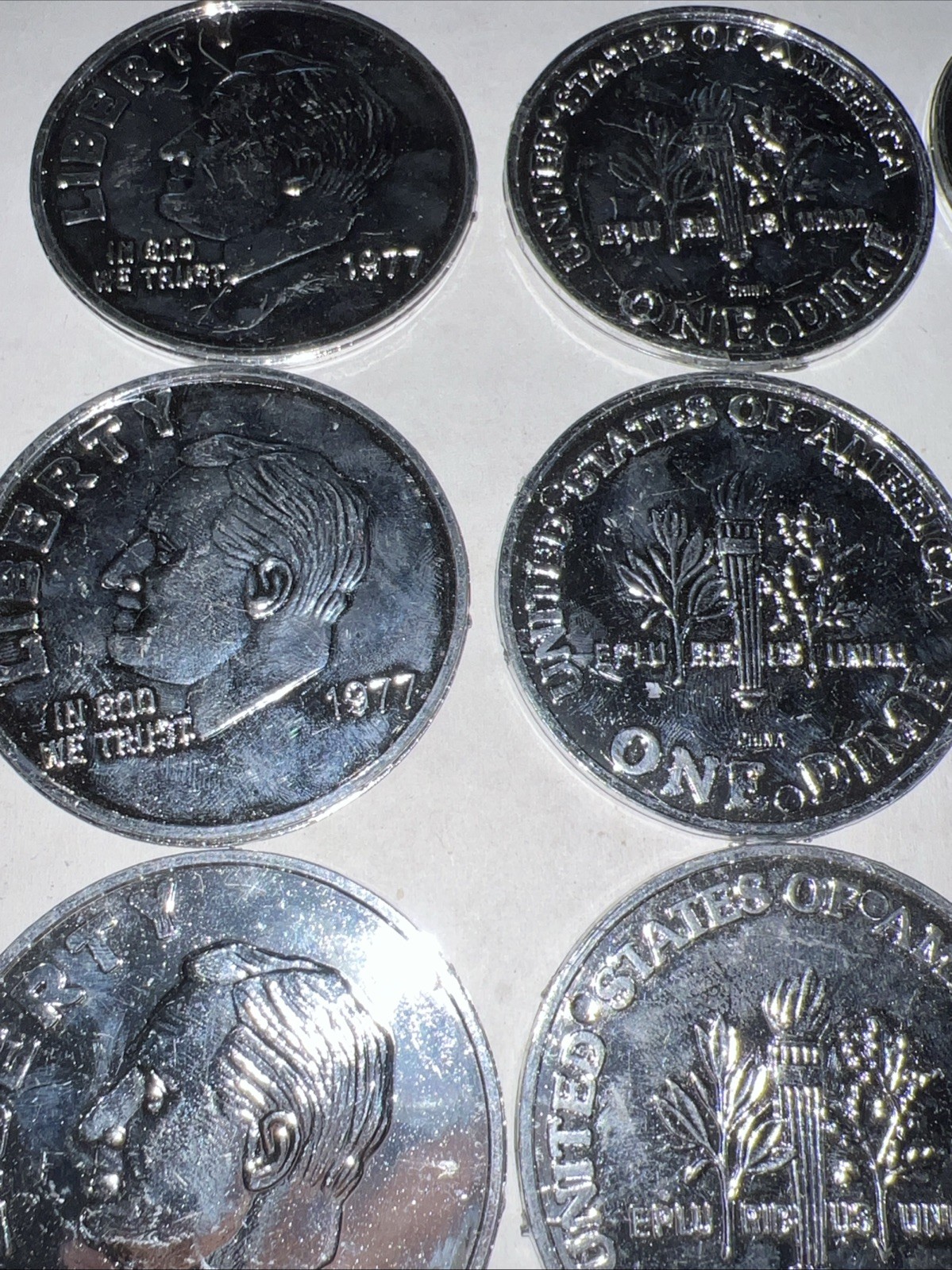 Manipulatives For Math. Play Coins – Oversized – Front And Back-31 Pieces