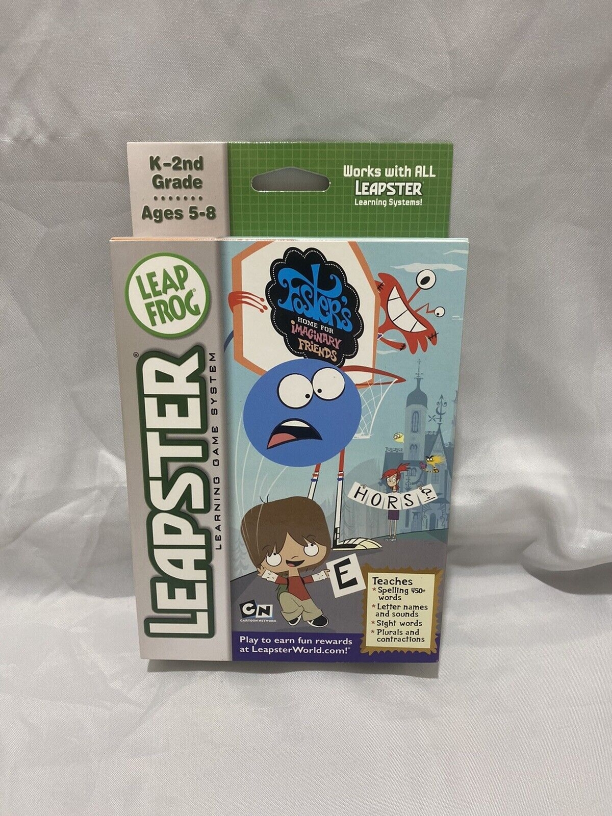 Leap Frog Leapster FOSTERS HOME FOR IMAGINARY FRIENDS Learning Game