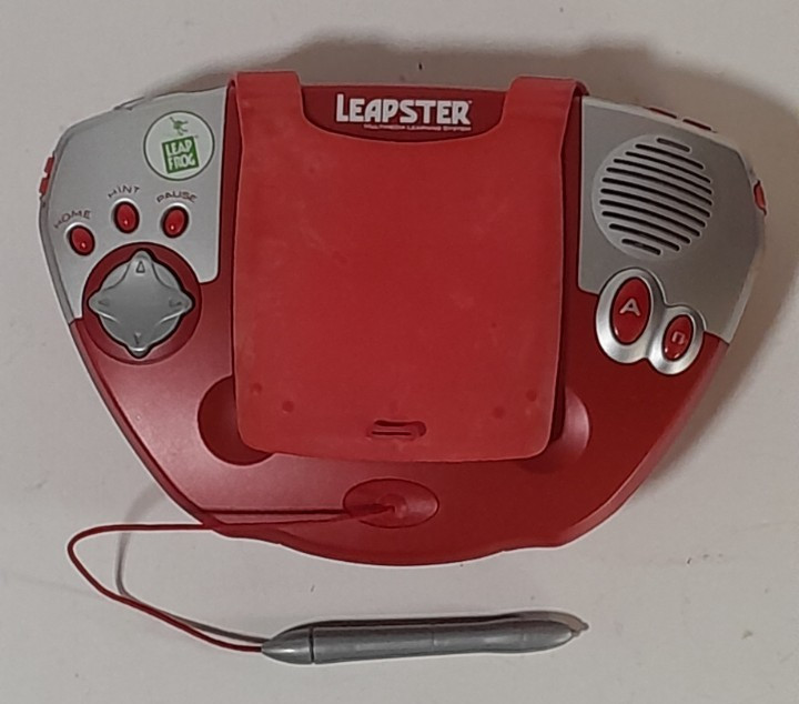 LeapFrog Leapster Learning Game System With 3 Games & Carry Case Model 20208